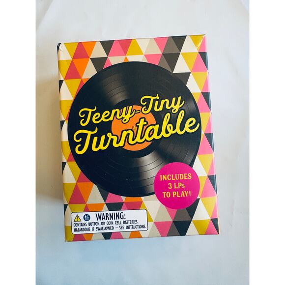 NIB Teeny Tiny Turntable Mini Kit - Picture 1 of 4